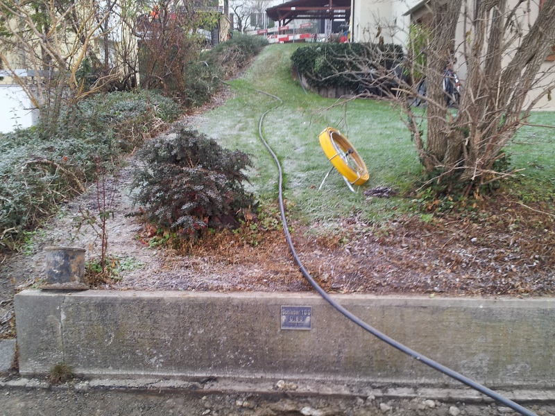 Fiberglasrute, fibre glass stick © TERRA AG, Reiden, Switzerland