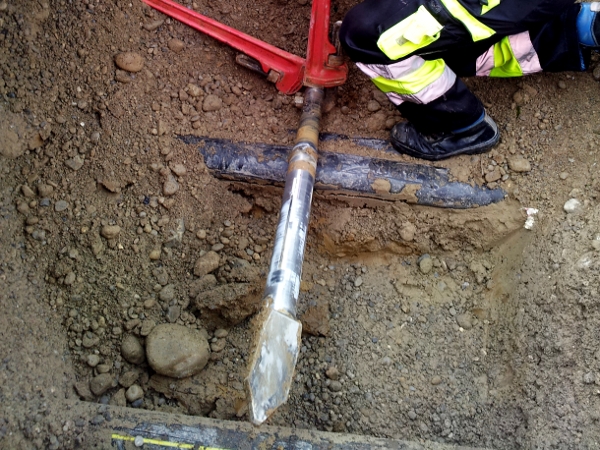 zielgenaue Ankunft, reaches the arrival pit right on target © TERRA AG, Reiden, Switzerland
