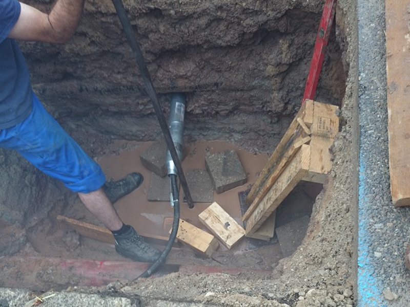 leichte Korrektur der Position, small correction of the position © TERRA AG, Reiden, Switzerland