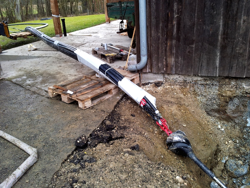 Rohrbündel ø 280 mm, pipe bundle ø 280 mm © TERRA AG, Reiden, Switzerland