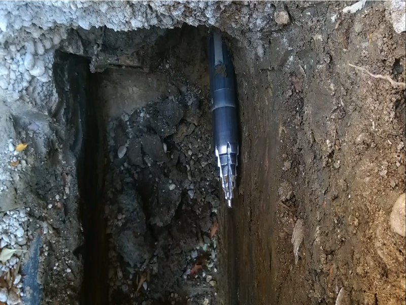 Zielgrube, reception pit © TERRA AG, Reiden, Switzerland