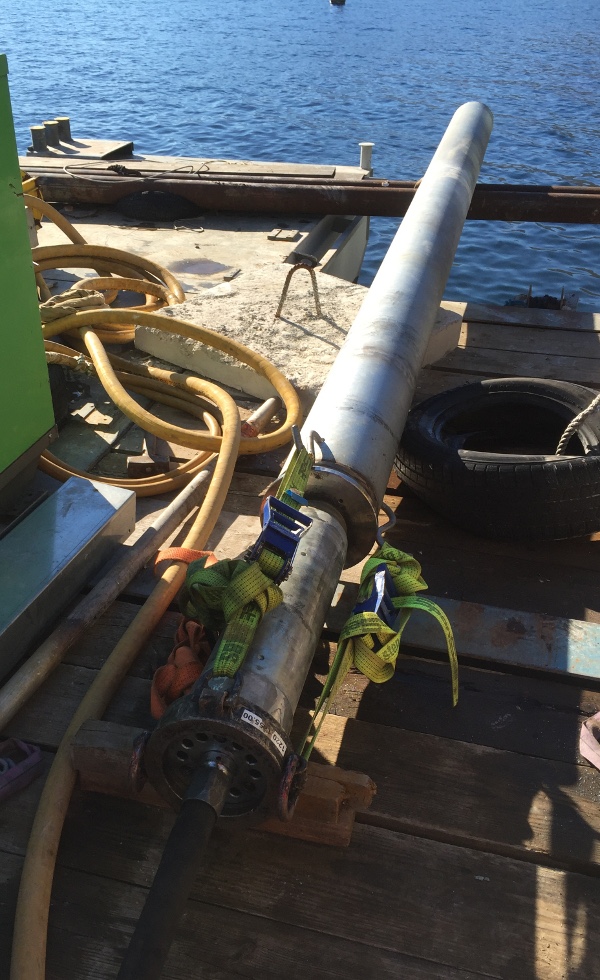TERRA Steel Pipe Ram TR 200mini rams foundation piles for piers, pic 2