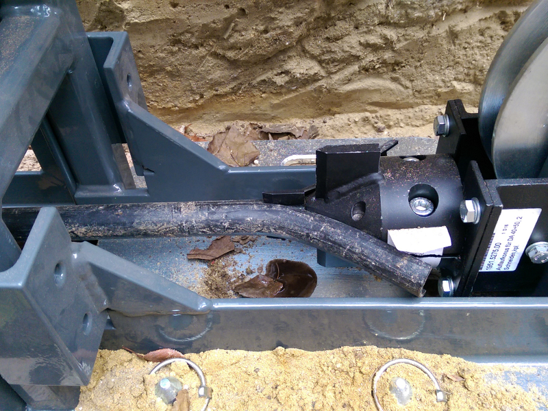 PE pipe renewal for house connections with cable burster TERRA X 100, pic 5

