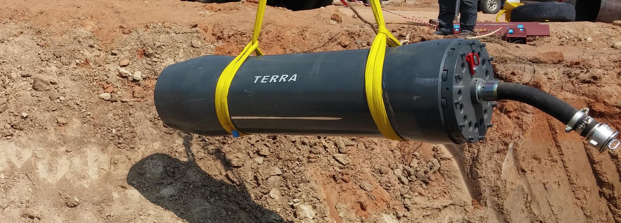 TERRA HAMMER Забивка cтальных труб