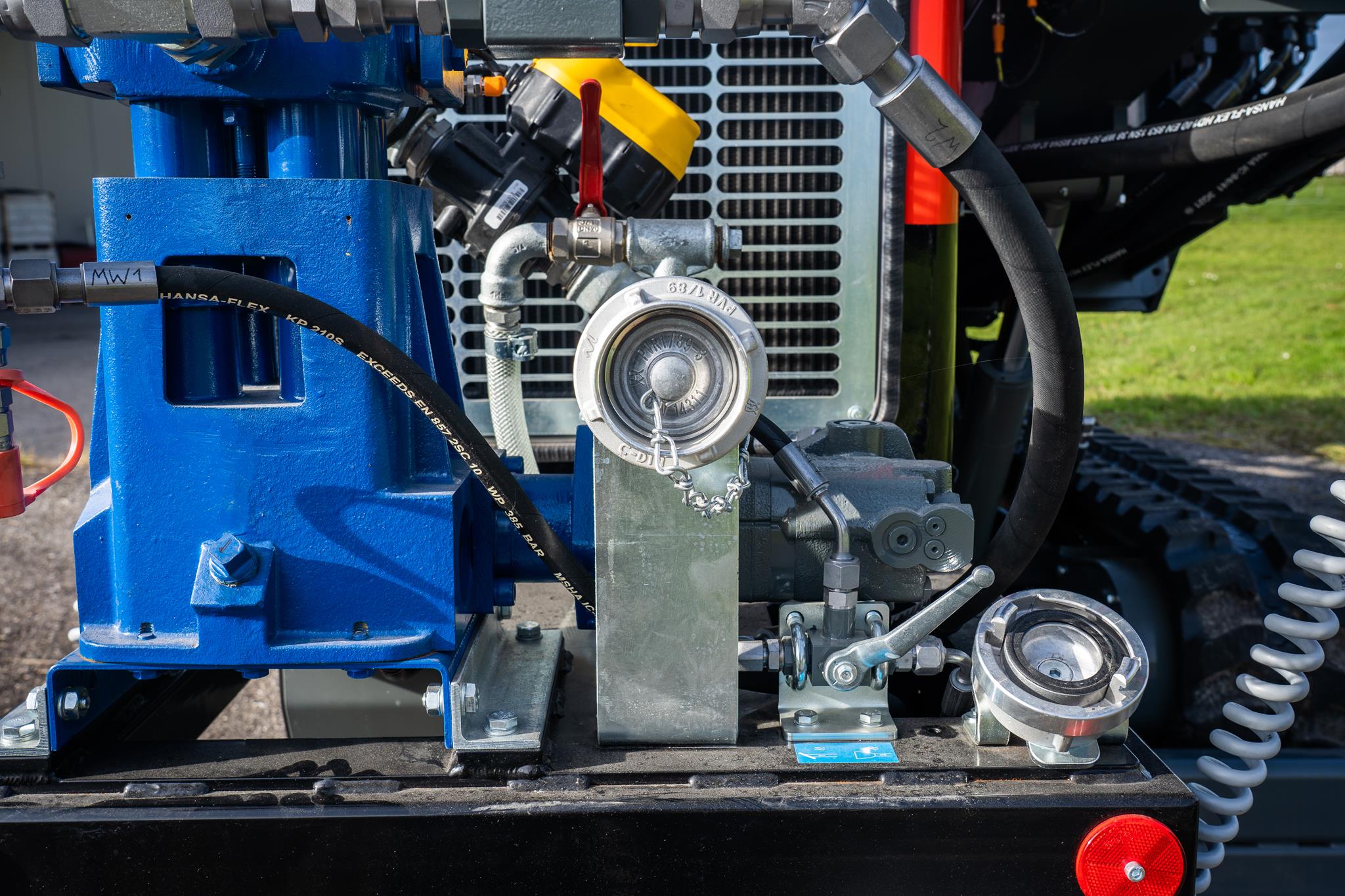 High drilling volume with boost mode (FMC pump)