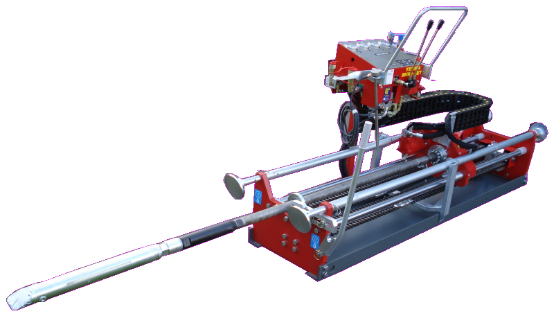 Pit launched drilling with the MINI-JET LV 1600