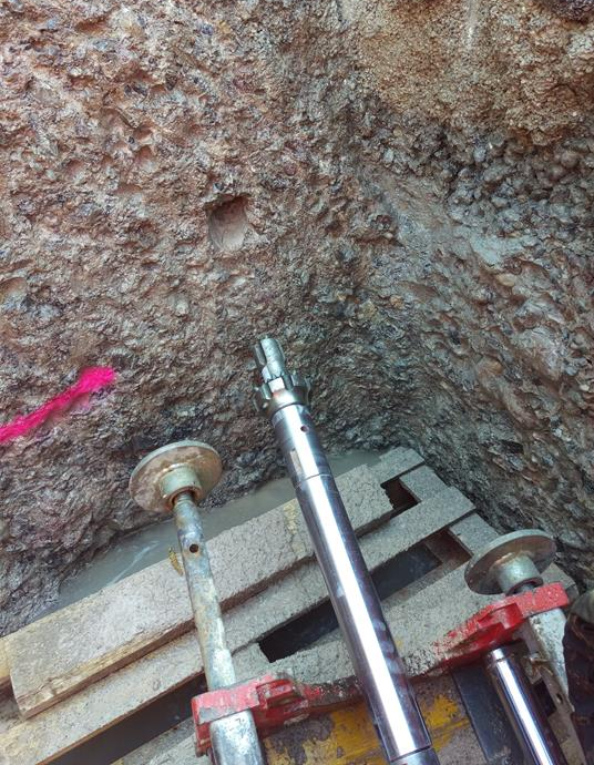 Fluid Rock Drilling