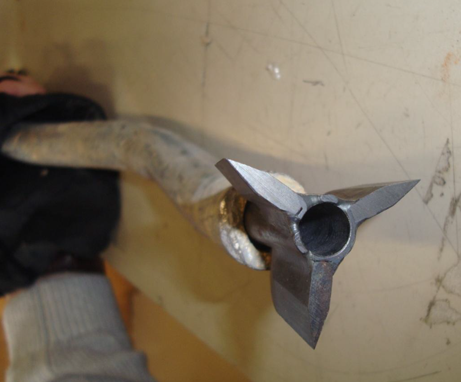 Old lead pipes
