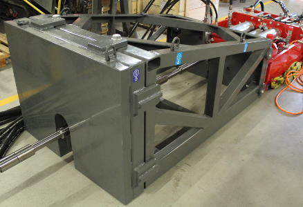 Front box with front plate