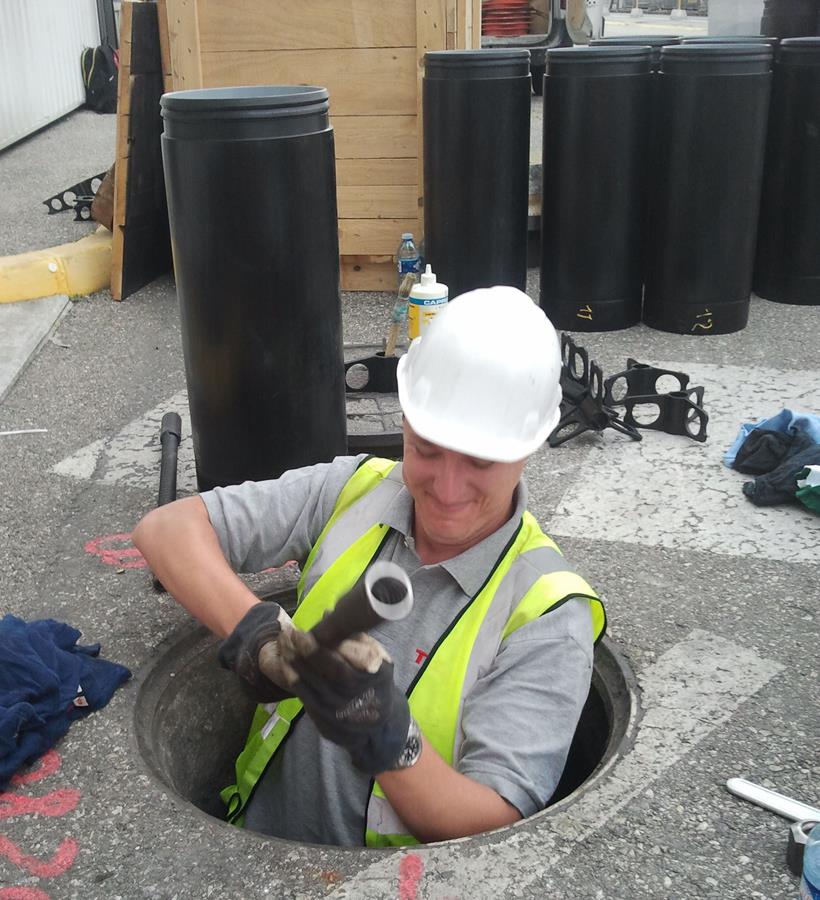 Manhole-to-manhole operations
