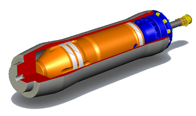 Stahlrohramme TERRA-HAMMER (english: steel pipe ram)